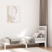 Sengeramme hvit heltre furu 75x190 cm Small Single