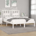 Sengeramme hvit heltre furu 120x190 cm Small Double