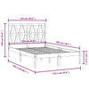 Sengeramme heltre furu 120x200 cm
