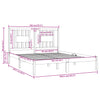 Sengeramme heltre furu 160x200 cm