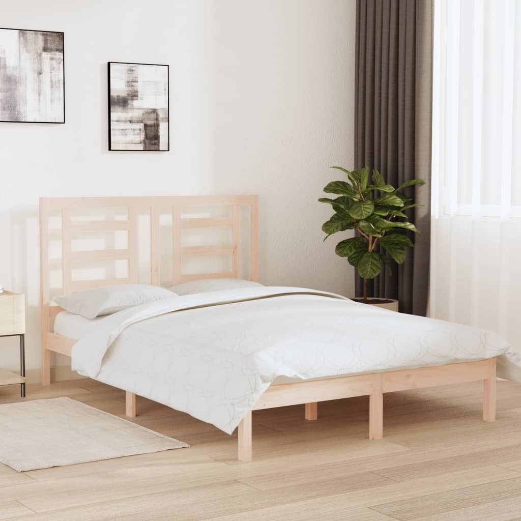 Sengeramme uten madrass 140x190 cm heltre furu