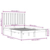 Sengeramme heltre 120x190 cm Small Double
