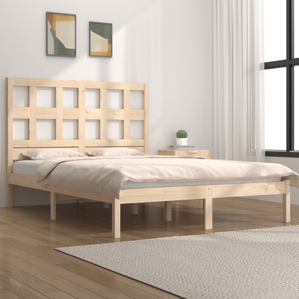 Sengeramme uten madrass 120x190 cm heltre furu