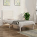 Sengeramme hvit heltre 90x190 cm Single