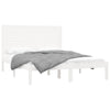 Sengeramme hvit heltre160x200 cm