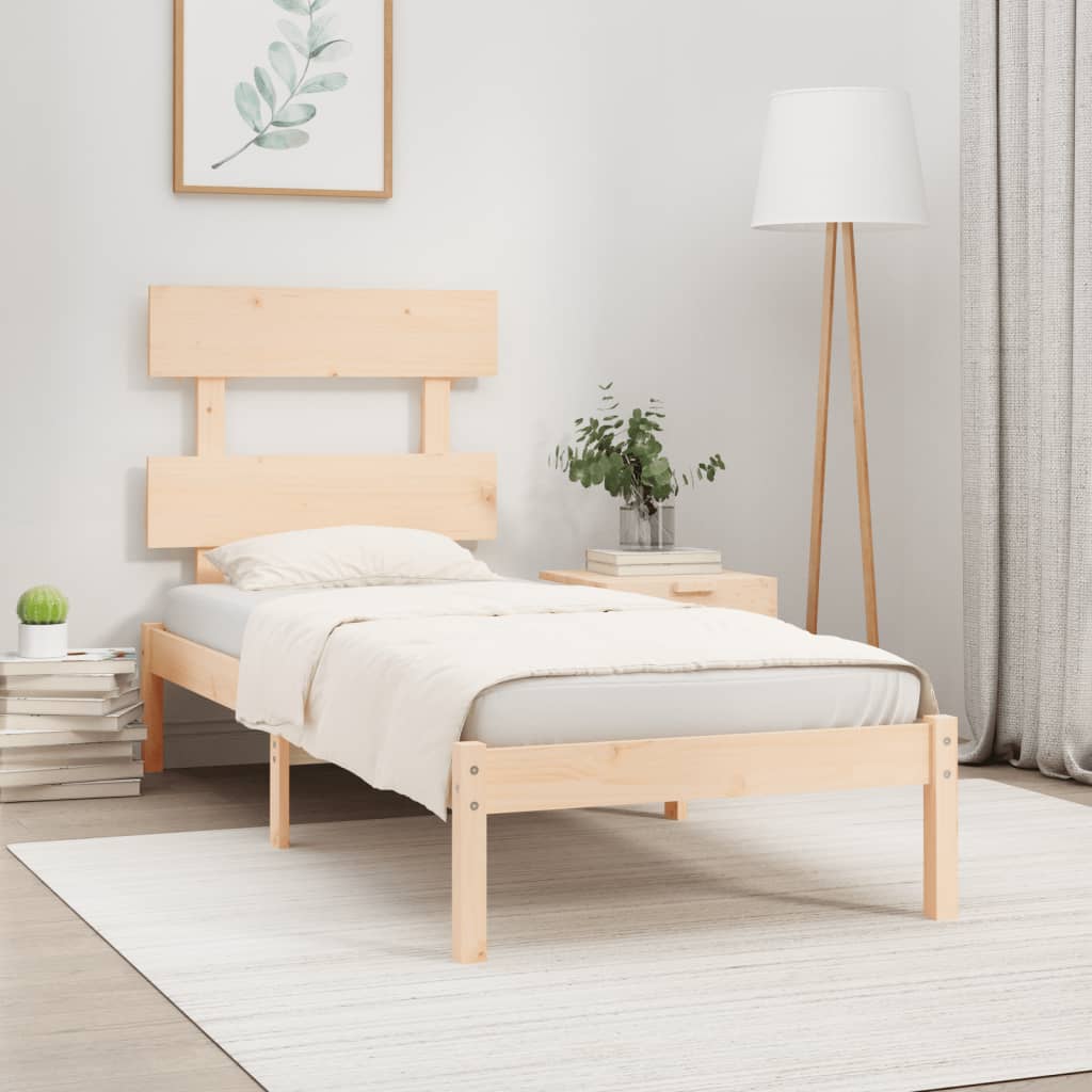 Sengeramme heltre furu 90x190 cm Single