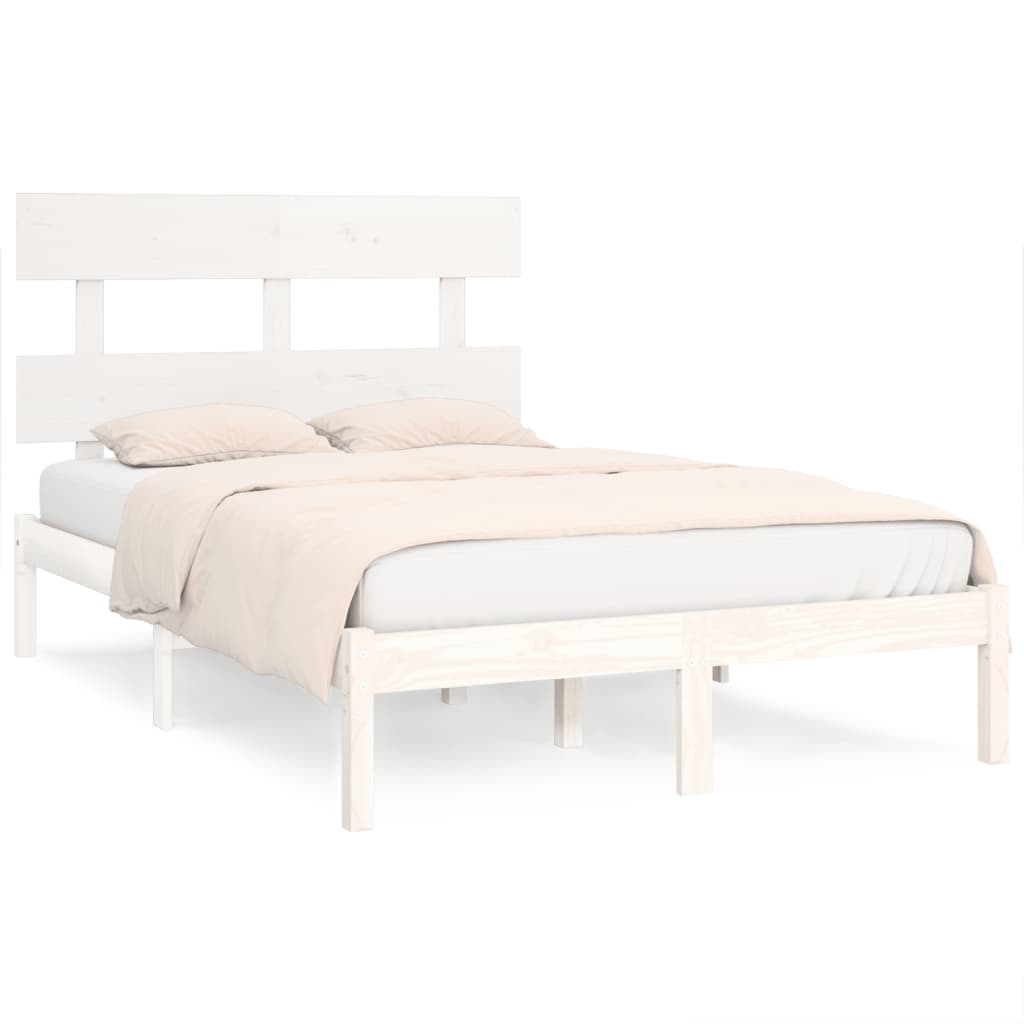 Sengeramme hvit heltre160x200 cm