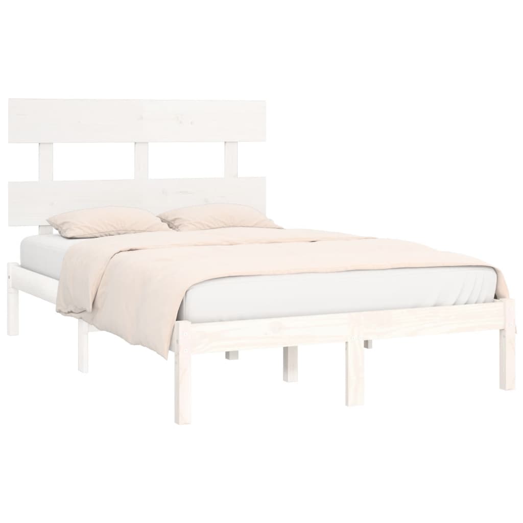 Sengeramme hvit heltre160x200 cm