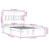 Sengeramme heltre 120x200 cm