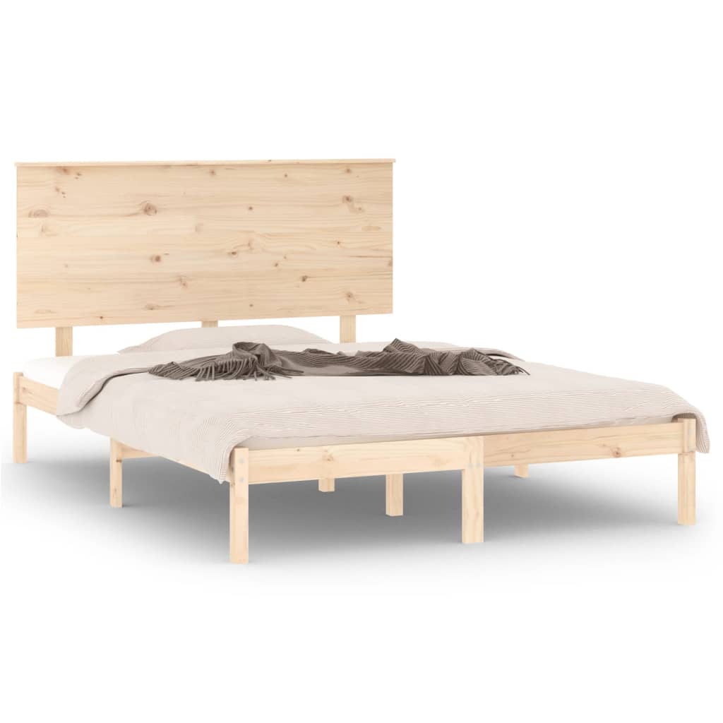 Sengeramme uten madrass 140x190 cm heltre furu
