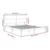 Sengeramme heltre 180x200 cm Super King