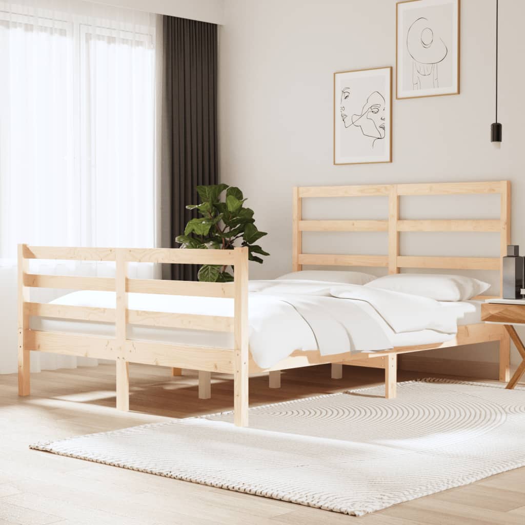 Sengeramme heltre furu 135x190 cm Double