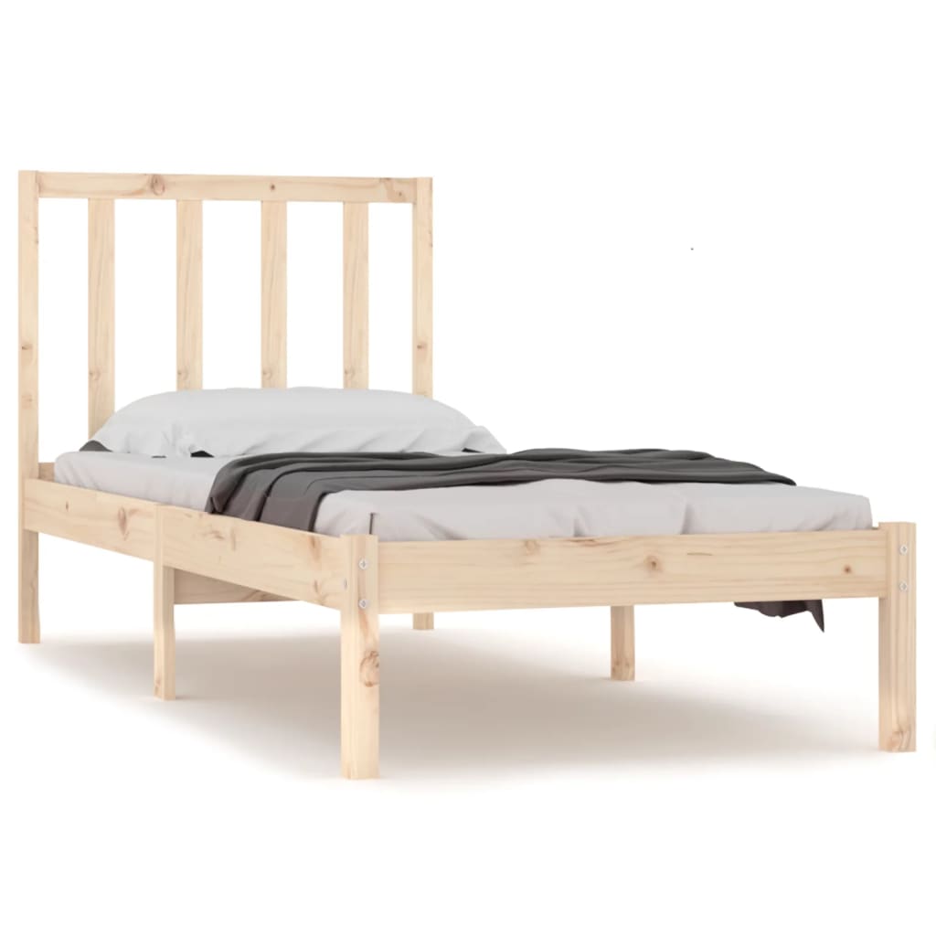 Sengeramme uten madrass 75x190 cm heltre furu