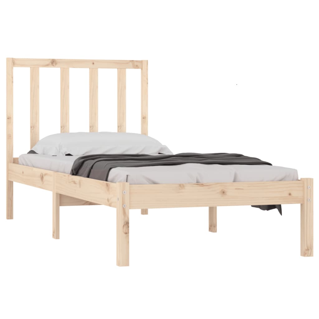 Sengeramme uten madrass 75x190 cm heltre furu