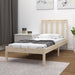 Sengeramme uten madrass 75x190 cm heltre furu