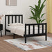 Sengeramme svart heltre 75x190 cm Small Single