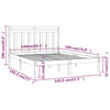 Sengeramme heltre 140x190 cm