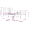 Sengeramme heltre 120x190 cm Small Double