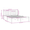 Sengeramme heltre 140x190 cm