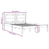Sengeramme heltre 150x200 cm King Size