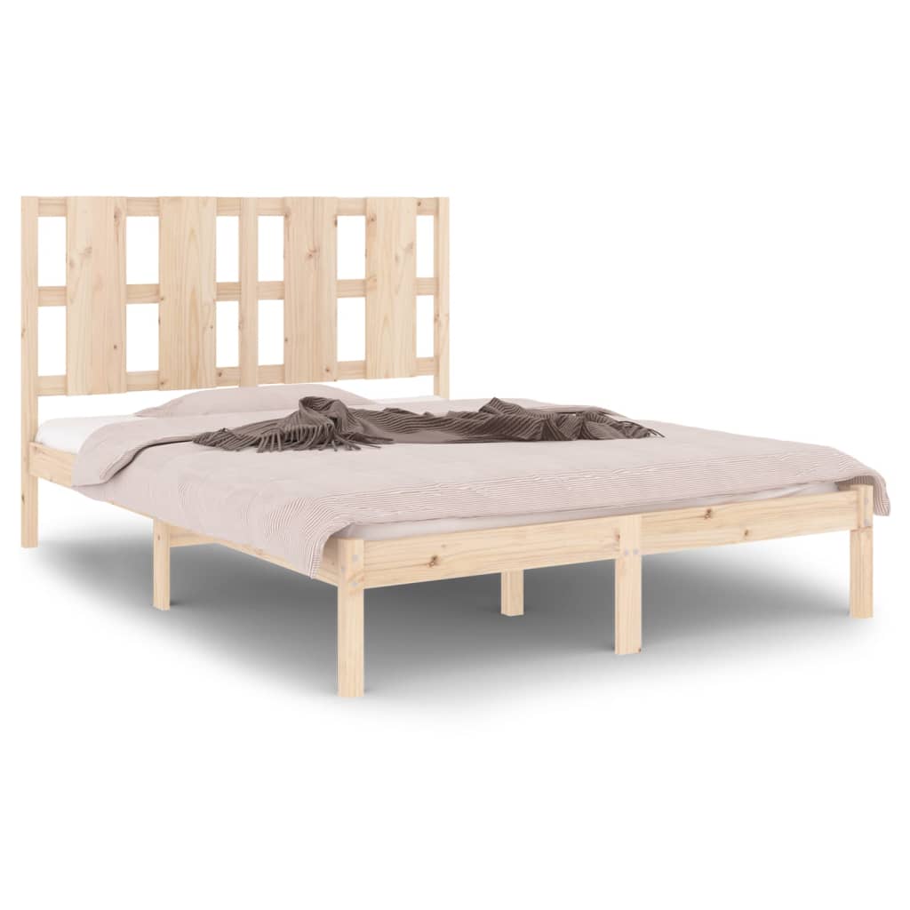 Sengeramme uten madrass 140x190 cm heltre furu