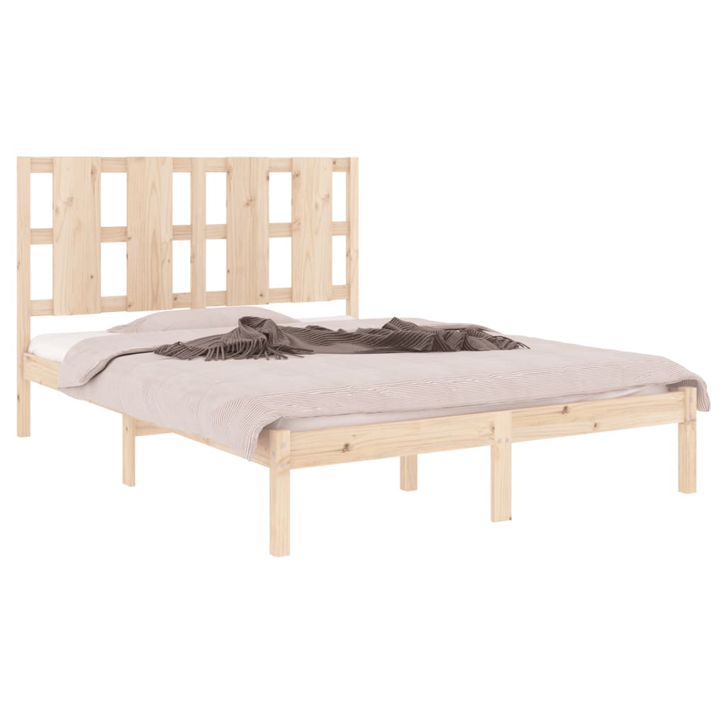 Sengeramme uten madrass 140x190 cm heltre furu