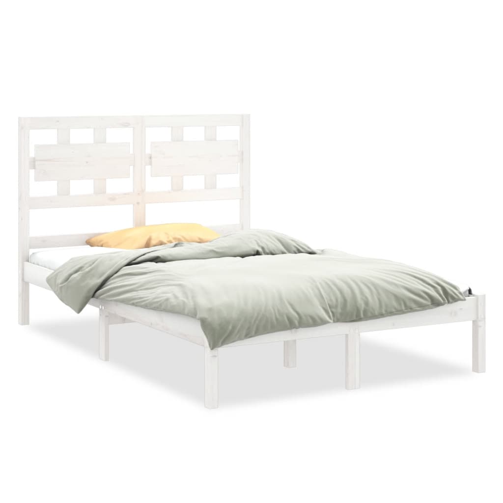 Sengeramme hvit heltre 120x200 cm