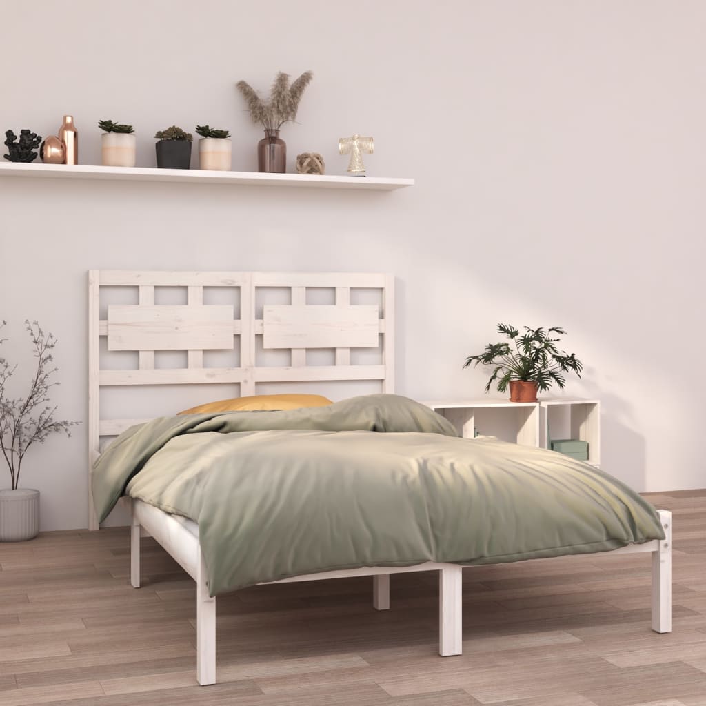 Sengeramme hvit heltre 120x200 cm
