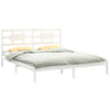 Sengeramme hvit heltre 180x200 cm Super King