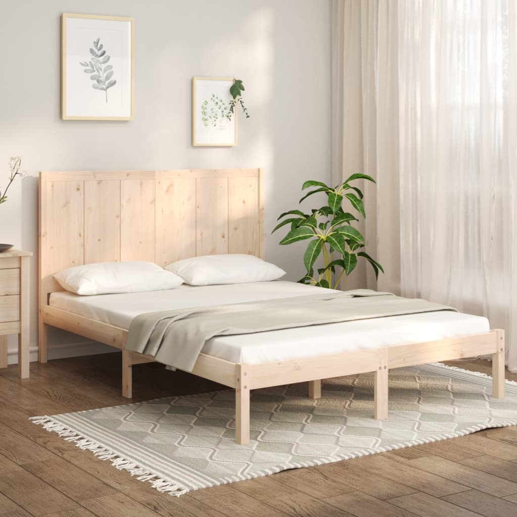 Sengeramme uten madrass 140x190 cm heltre furu