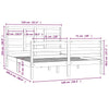 Sengeramme heltre 150x200 cm King Size