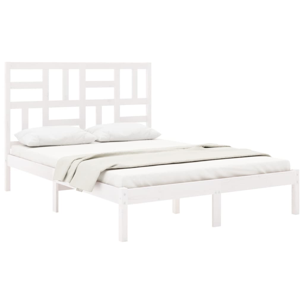 Sengeramme hvit heltre160x200 cm
