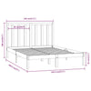 Sengeramme uten madrass 140x190 cm heltre furu
