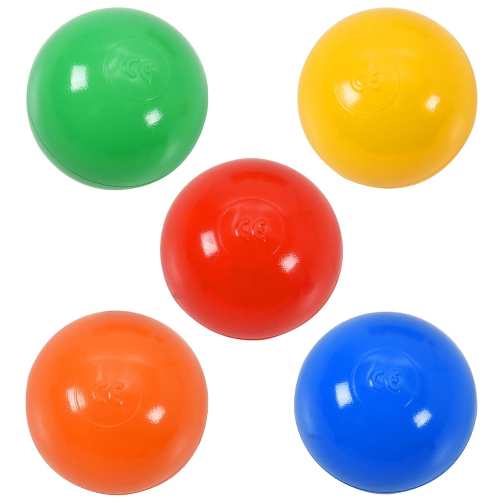 Leketelt for barn med 250 baller flerfarget 190x264x90 cm