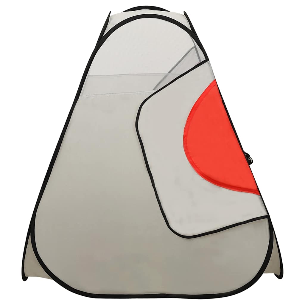 Leketelt for barn elefant med 250 baller grå 174x86x101 cm