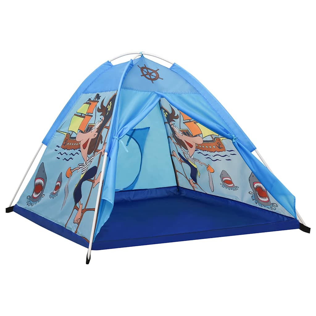 Leketelt med 250 baller blå 120x120x90 cm