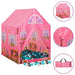 Leketelt med 250 baller rosa 69x94x104 cm