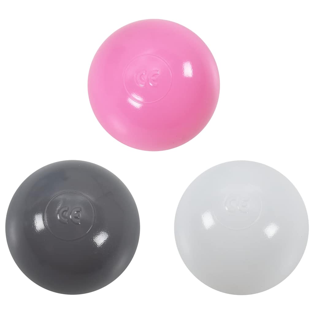 Leketunnel for barn med 250 baller grønn 175 cm polyester