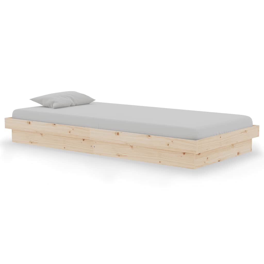 Sengeramme heltre furu 90x190 cm Single