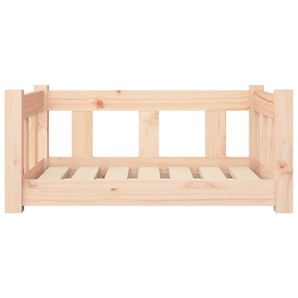 Hundeseng 65,5x50,5x28 cm heltre furu