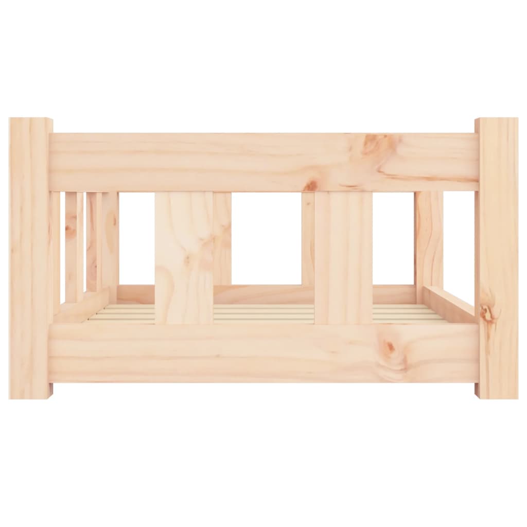Hundeseng 65,5x50,5x28 cm heltre furu