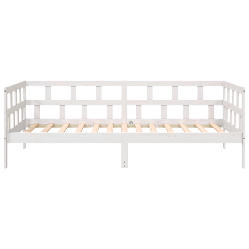 Dagseng hvit heltre furu 90x200 cm
