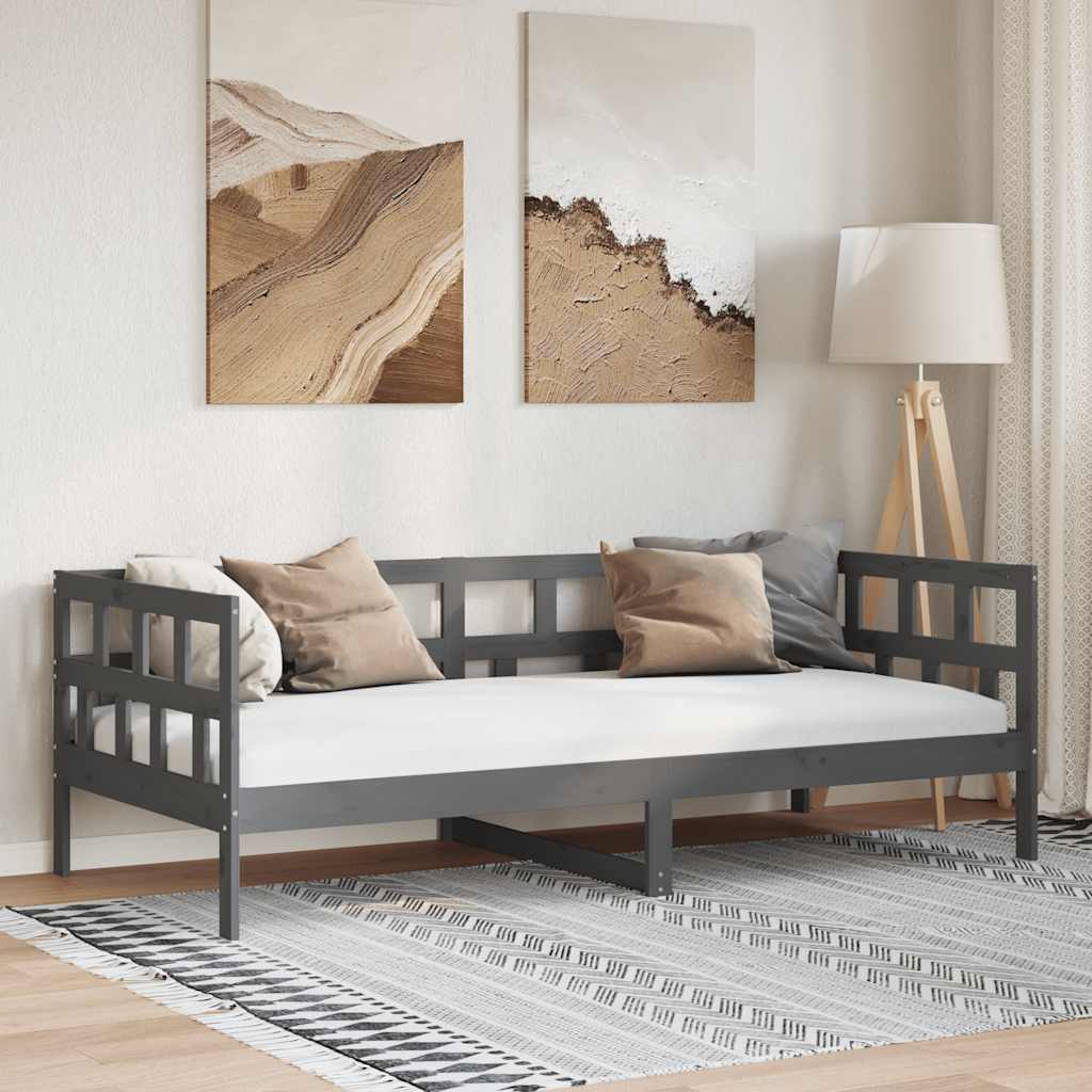 Dagseng grå heltre furu 80x200 cm