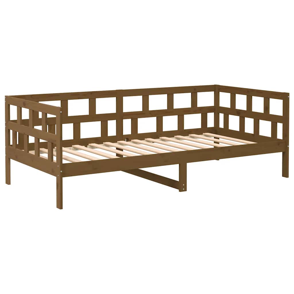 Dagseng honningbrun heltre furu 80x200 cm