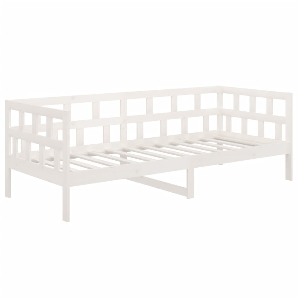 Dagseng hvit heltre furu 90x190 cm