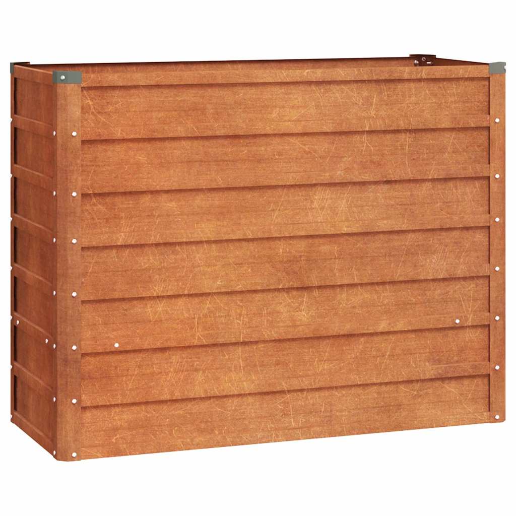 Høybed rust 100x40x77 cm cortenstål