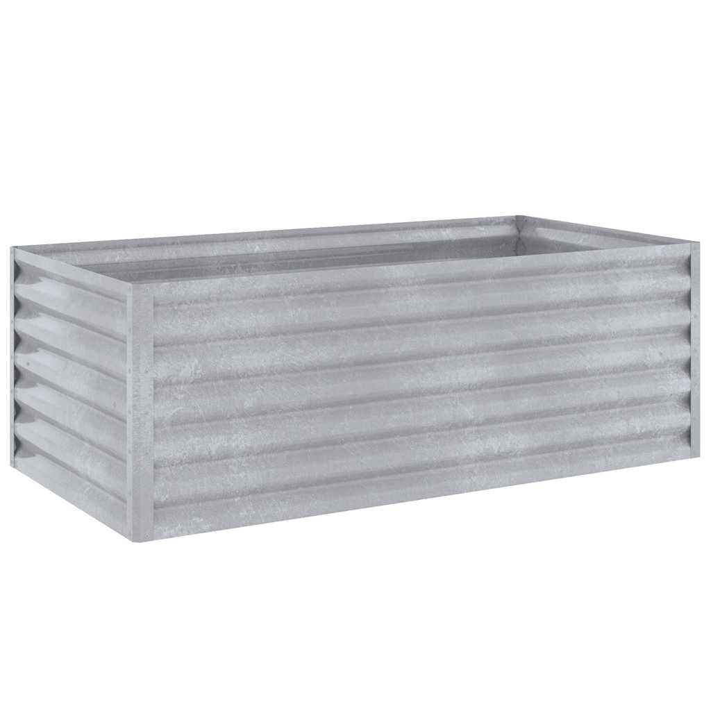 Høybed til hage 100x50x36 cm cortenstål