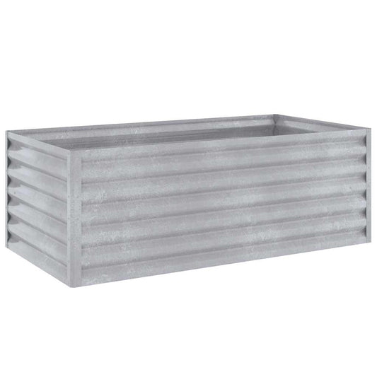 Høybed til hage 100x50x36 cm cortenstål