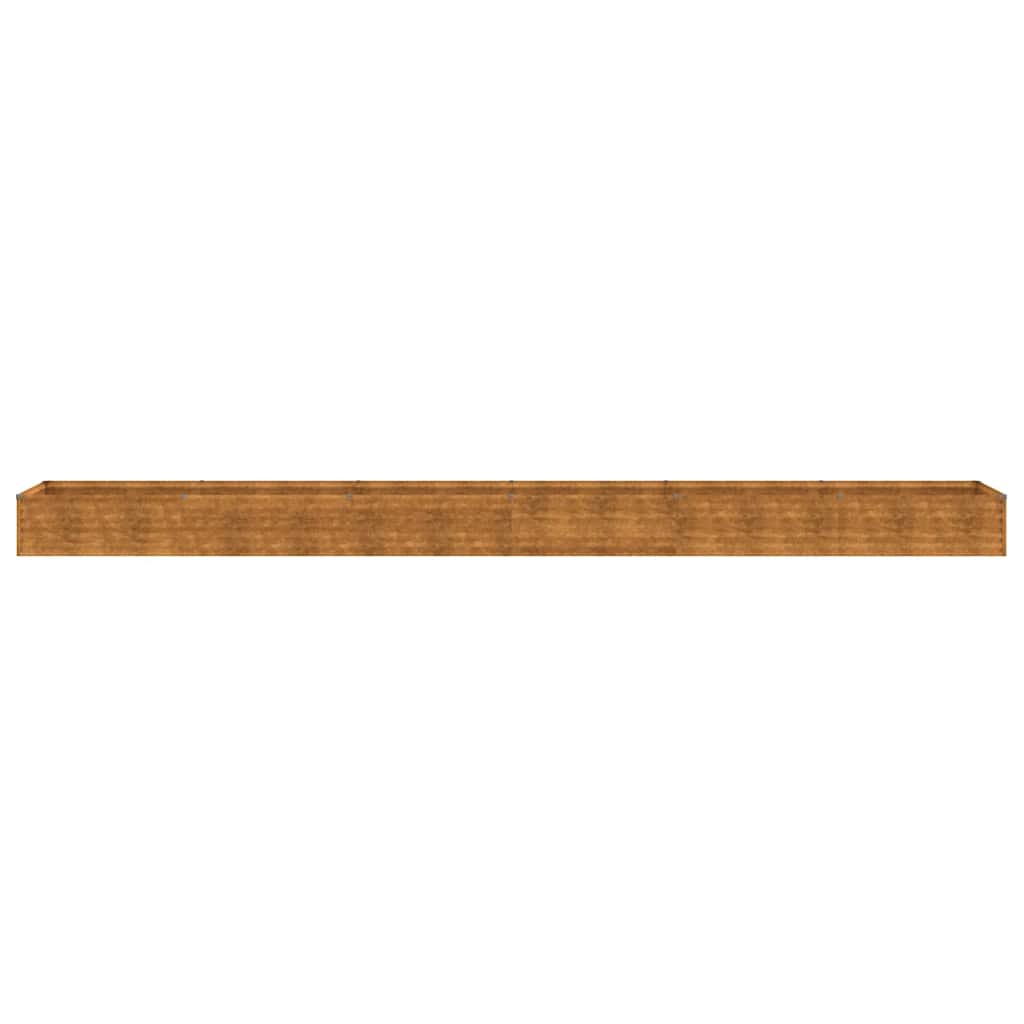 Høybed til hage 580x50x36 cm cortenstål