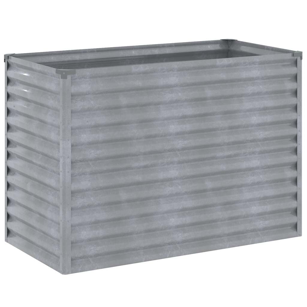 Høybed til hage 100x50x69 cm cortenstål